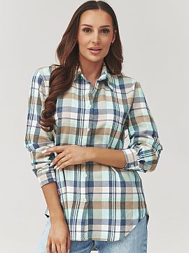 long sleeve shirt Makadamia  There are clothes that never go out of style and a plaid shirt is just such a classic that is worth having on hand all year round. Our propo