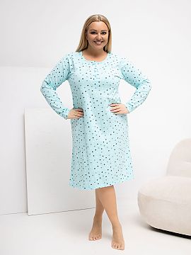 Plus Size Nightgown Forever Pink