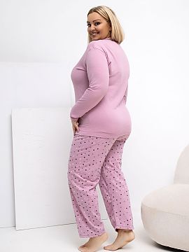 Plus Size Pajamas Forever Pink