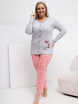 Plus Size Pajamas Forever Pink