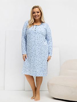 Plus Size Nightgown Forever Pink