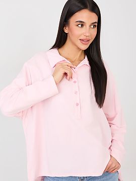 Bluzka Factory Price  Casual blouse with everyday character, combining comfort with classic style. Made of soft cotton with elastane, it ensures comfortable wear 