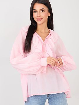 Bluzka Factory Price  Stylish everyday boho blouse, combining comfort with a feminine, slightly romantic character. Made of soft cotton, it ensures wearing comfor