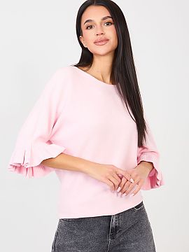 sweter Italy Moda  Stylish women\'s sweater of standard length, perfect for both everyday wear and more special occasions. Made of high-quality blend of viscos