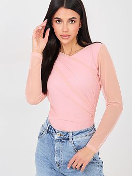 Shapewear Body Italy Moda  Elegant body in a classic, fitted cut, perfect for stylish and feminine stylizations. The model is made of smooth polyester material with ad