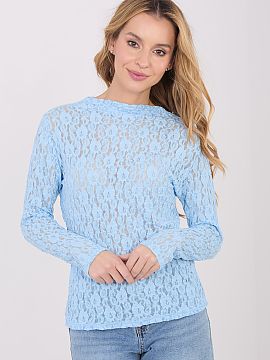 Bluzka Italy Moda  An elegant lace women\'s blouse is a stylish proposal that will work perfectly for work, as well as for formal and festive occasions. The su