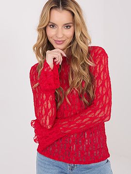 Bluzka Italy Moda  Elegant, fitted lace blouse is a unique model that will be perfect for formal occasions, parties, and stylish work outfits. Made of high-qua