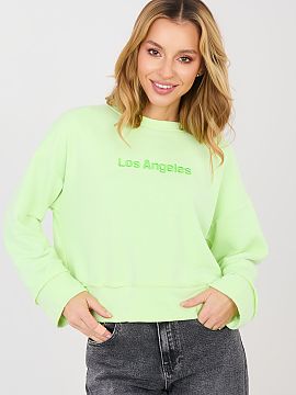 sweatshirt Factory Price  Women\'s casual sweatshirt is a stylish proposition for women who value comfort and a modern look. The model stands out with an embroidered 