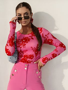 Bluzka LaBalancia  Discover elegance and comfort with the SHIRA blouse with long sleeves in Capri color. This unique blouse is the perfect combination of style