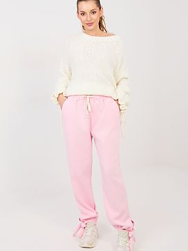 Tracksuit trousers Italy Moda  Casual jogger-style sweatpants are the perfect everyday proposal, combining comfort with a fashionable look. Made of a soft and elastic blen