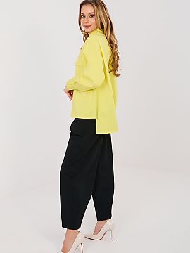 Women's pants Italy Moda  Comfortable and stylish carrot-cut trousers, perfect for everyday casual styling. Made of high-quality cotton with a touch of elastane, prov