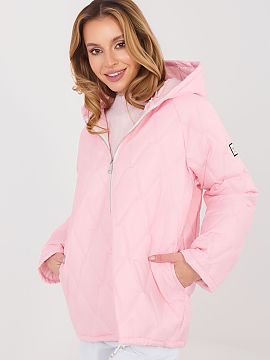 Jacket Italy Moda  Light, quilted women\'s jacket perfect for spring and summer days. Its smooth pattern and standard length make it ideal for everyday, casual