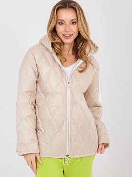 Jacket Italy Moda  Light, quilted women\'s jacket perfect for spring and summer days. Its smooth pattern and standard length make it perfect for everyday, casu
