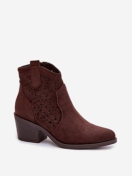 Heel boots Step in style