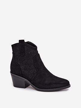 Heel boots Step in style