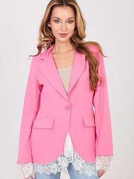 Jacket Factory Price  Elegant women\'s jacket of standard length, designed for women who appreciate timeless style and versatility. The smooth finish model will w