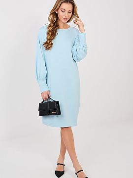 Daydress Rue Paris  A sweatshirt dress made of buttery soft material is a proposal that delights with its softness, delicacy, and exceptionally pleasant touch f