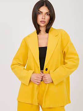 Jacket Rue Paris  Stylish women\'s corduroy blazer in a casual edition, which will work perfectly both in everyday life and at work. This model combines freed