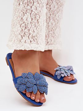 Slippers Step in style  Flat women\'s sandals are the perfect choice for warm days when comfort and lightness are important. The simple cut makes the model perfect 