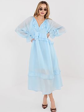 day dress Italy Moda  Summer boho dress in a loose, casual style that provides comfort and lightness during everyday wear. Made of a pleasant to the touch fabric 
