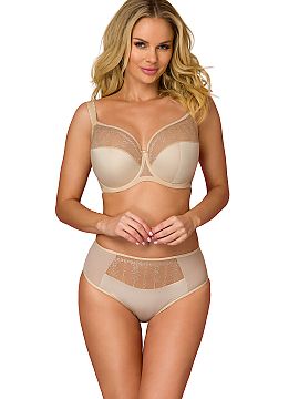 Semi-soft Vena  A very chic semi-soft cut bra for women who appreciate sophisticated yet very comfortable lingerie. Ornamental embroidery on the cups and de
