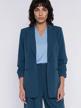 Jacket Nife  An elegant women\'s jacket with a classic regular cut is a timeless wardrobe piece that will work perfectly in both everyday and more formal