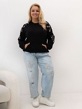 Plus size sweatshirt Relevance
