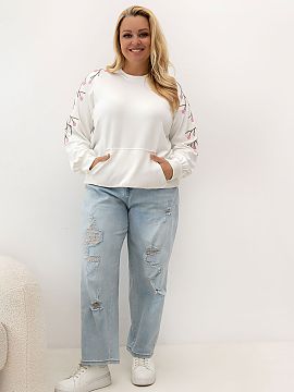 Plus size sweatshirt Relevance