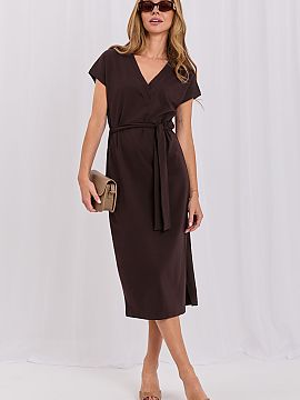 Daydress Rue Paris  Summer dress with a simple cut, created with everyday comfort and casual style in mind. Made of soft and pleasant to wear cotton blend with 