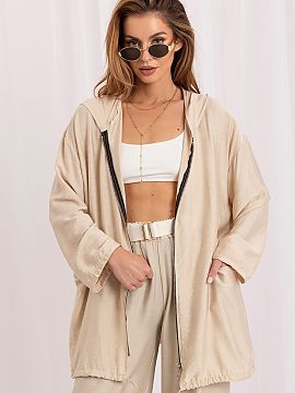 Sweatshirt Rue Paris  Women\'s casual sweatshirt is a perfect combination of comfort, functionality, and timeless style. The smooth cut makes the model blend well