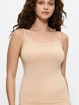T-shirt Triumph  Top Feel of Modal Spaghetti from Triumph is a combination of minimalist design, feminine elegance, and unparalleled comfort. The fitted silh
