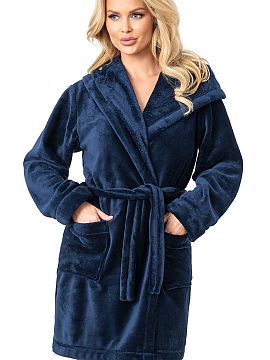 Bathrobe Donna  Women\'s bathrobe with hood 101 is a perfect choice for colder days, when comfort, warmth and pleasant wrapping are important. Made of soft,