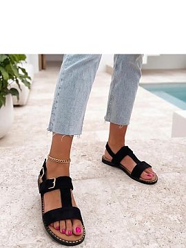 Sandals Solea  Buckle-fastened sandals are a classic and comfortable option for summer days. Their universal design will work perfectly in everyday styliza