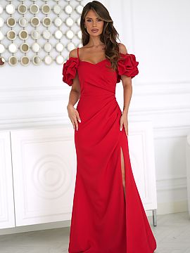 Long dress Bicotone