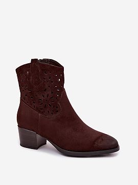 Heel boots Step in style
