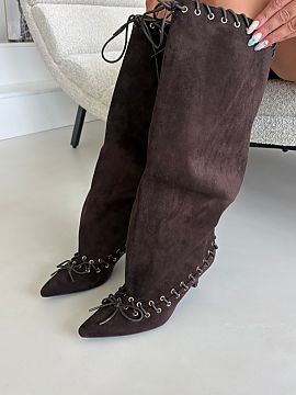 Heel boots Step in style
