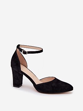 Block heel pumps Step in style