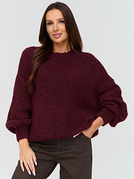 Jumper Makadamia  A soft, loose-fitting women\'s sweater is a perfect choice for cooler days. The relaxed form provides comfort and does not restrict movement
