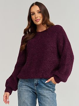 Jumper Makadamia  Soft women\'s sweater with a looser cut is the perfect choice for cooler days. The loose fit ensures comfort and freedom of movement, while 