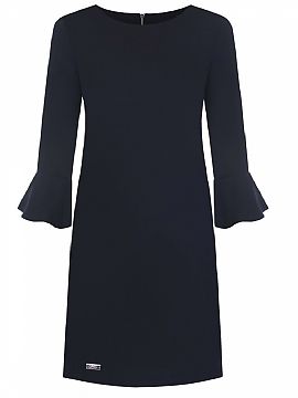 Cocktail dress Jersa  Elegant dress, loose fit, 3/4 sleeve finished with a subtle frill. High quality product. Excellent for many stylings for different occasions