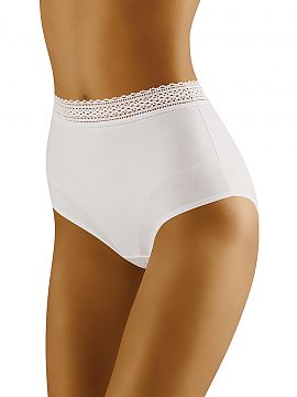 Panties Wolbar  High waisted panties from the latest collection of Wol-Bar brand. Cotton, soft, excellent quality. Smooth fabric is complemented by delicate