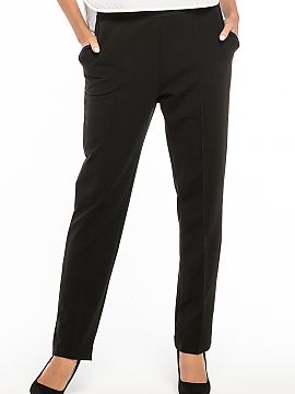 Women trousers Tessita  Elegant trousers with edge and pockets made of cotton knit. Ideal for many occasions.