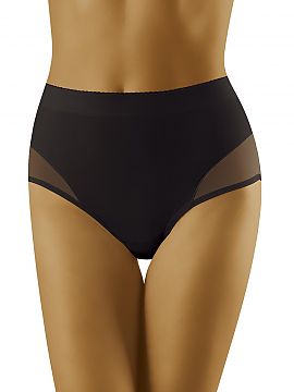 Panties Wolbar  Smooth panties, which model the belly and hip area. Finished with a slight clearance in the thigh area, despite everything they seem delicat