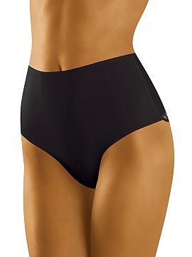 Panties Wolbar    Elegant figure-correcting panties.
 - high rise
 - flat seams
 - legs laser-cut
 - lace insert at the back
 - panties do not show und