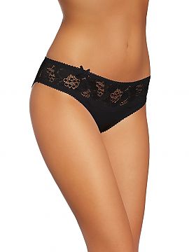 Panties Gabidar  Cotton panties with beautiful lace insertion visible on the buttocks and near the waist. They decorate hips very gracefully.