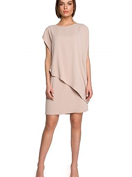 Daydress Stylove  This dress has an endless list of benefits. Comfortable straight cut and length slightly above the knee. In addition, it was designed in lay