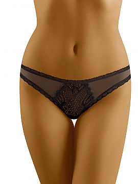 Panties Wolbar  Stylish panties with a very comfortable cut, this time with a beautiful embroidered accent placed on the front. Back delicate, airy, with a 