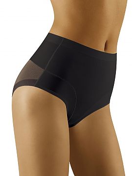 Panties Wolbar  Sensational high-waisted panties, which shape the abdomen and hip area. Special knitted fabric with tightening properties, smooths the body 