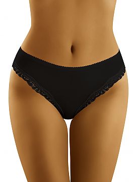 Panties Wolbar  The real charm of femininity! Ofra II is a comfortable panties finished with beautiful, embroidered lace. They charm with charm, subtlety an