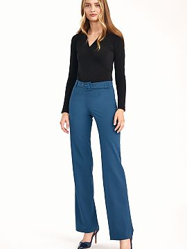 Women trousers Nife  Trousers with slightly elevated waist and flared leg is a model that will never go out of fashion, always reigning in trends, only in differ